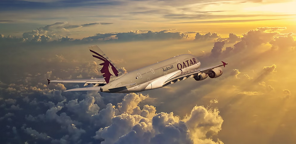 Fly with Qatar Airways
